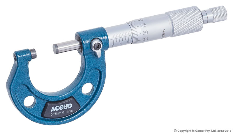 25mm Metric Outside Micrometer